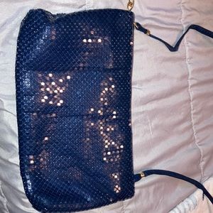 Navy blue crossbody bag
